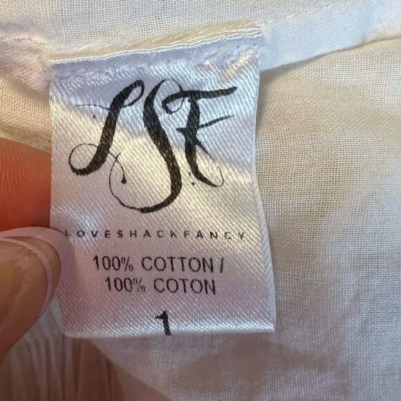 Vintage  LoveShackFancy Skirt - Picture 4 of 8